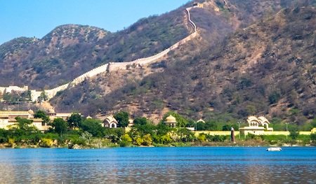 Ramgarh Lake in Jaipur – Picture of Ramgarh Lake Jaipur Rajasthan
