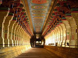 South India Temple Inside part images