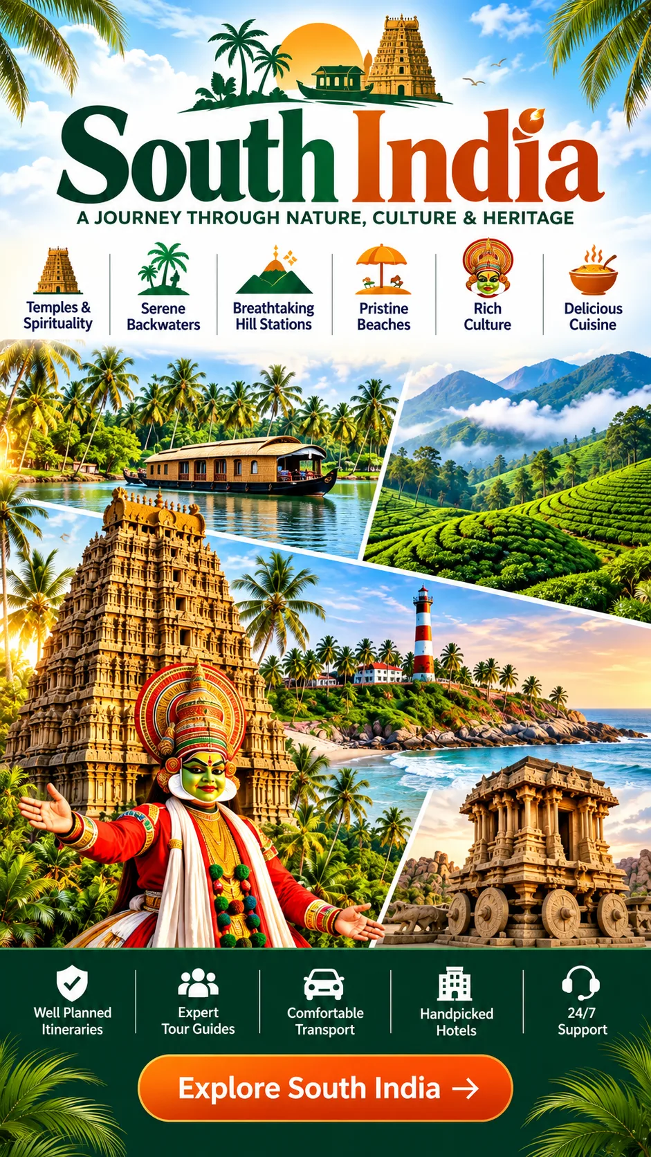 Best South India tour packages
