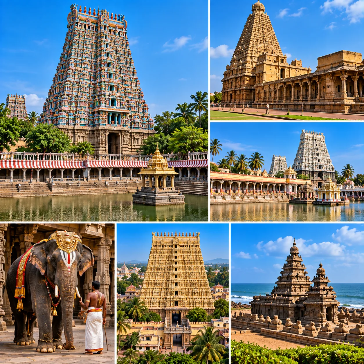 South India temple tour package
