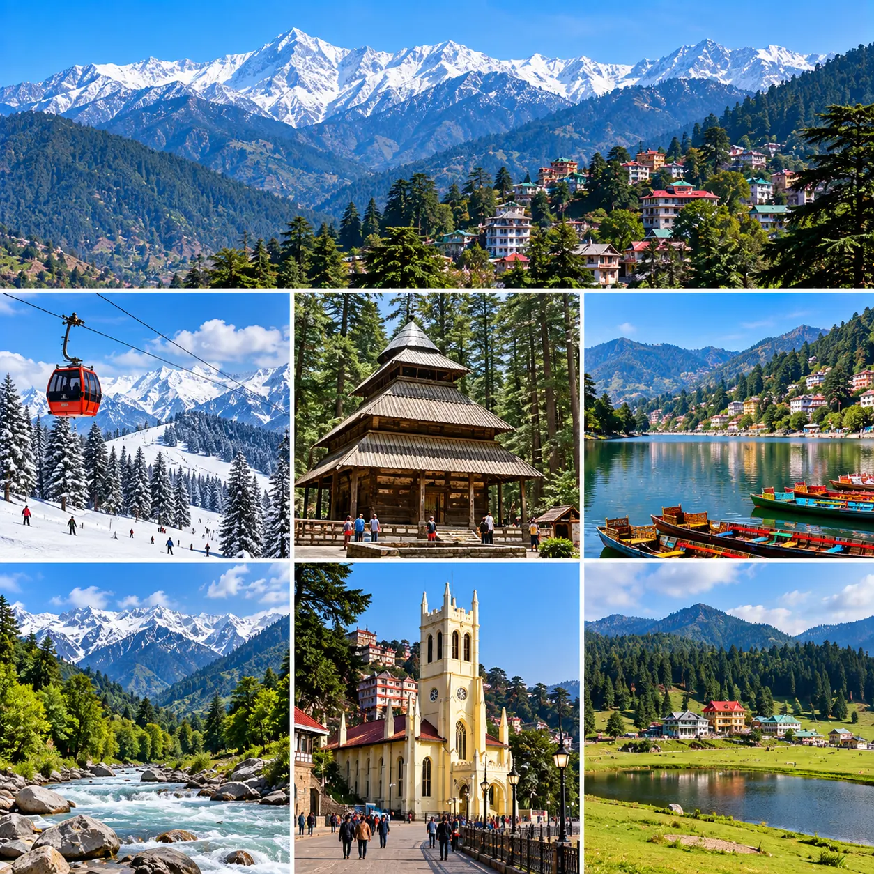 Himachal hill station tour package