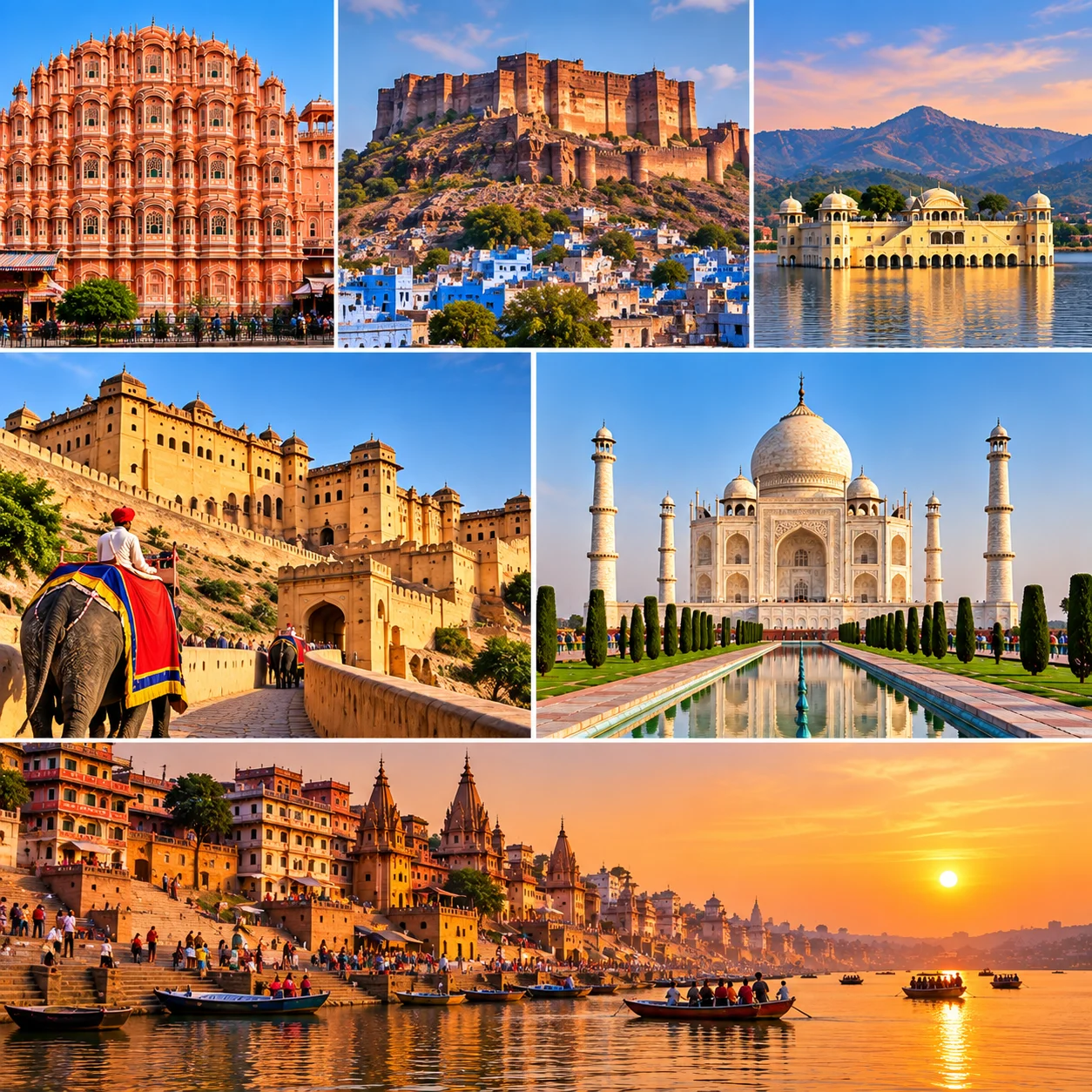 Rajasthan and Varanasi tour package